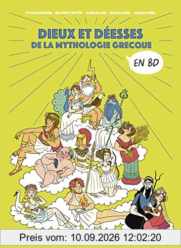 La mythologie en BD. Dieux et déesses de la mythologie grecque en BD