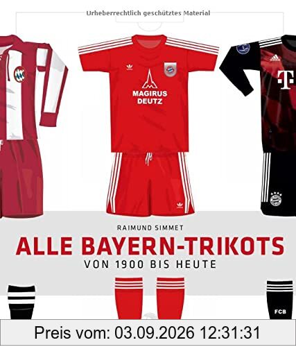 Alle Bayern-Trikots: Von 1900 bis heute