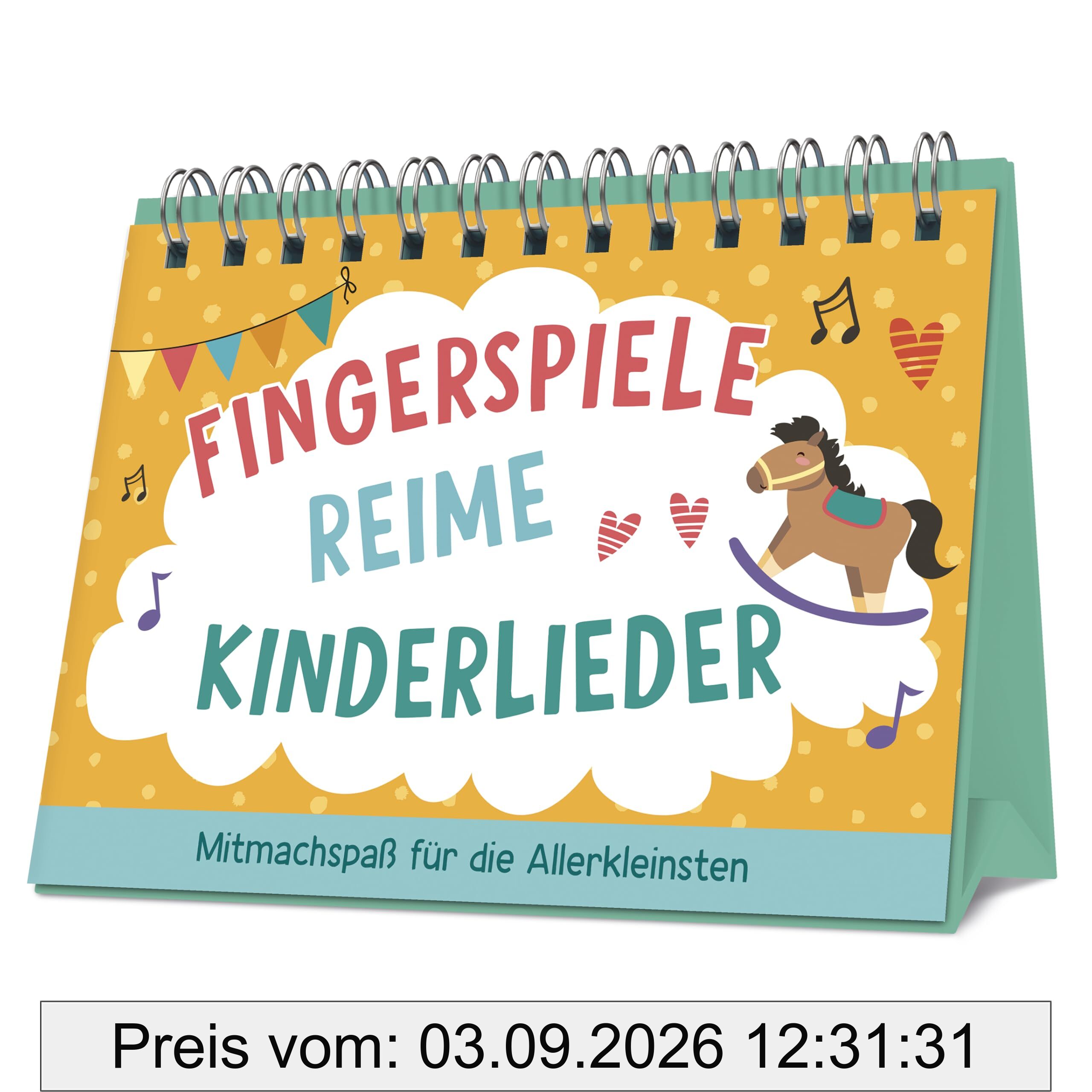 Fingerspiele, Reime, Kinderlieder: Mitmachspaß für die Allerkleinsten I Praktischer Aufsteller