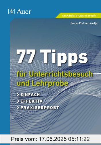 Binding : Broschüre, Edition : 1, Label : Auer Verlag in der AAP Lehrerfachverlage GmbH, Publisher : Auer Verlag in der AAP Lehrerfachverlage GmbH, medium : Sonstige Einbände, numberOfPages : 96, publicationDate : 2013-10-14, authors : Evelyn Rüdiger-Koetje, languages : german, ISBN : 3403073076