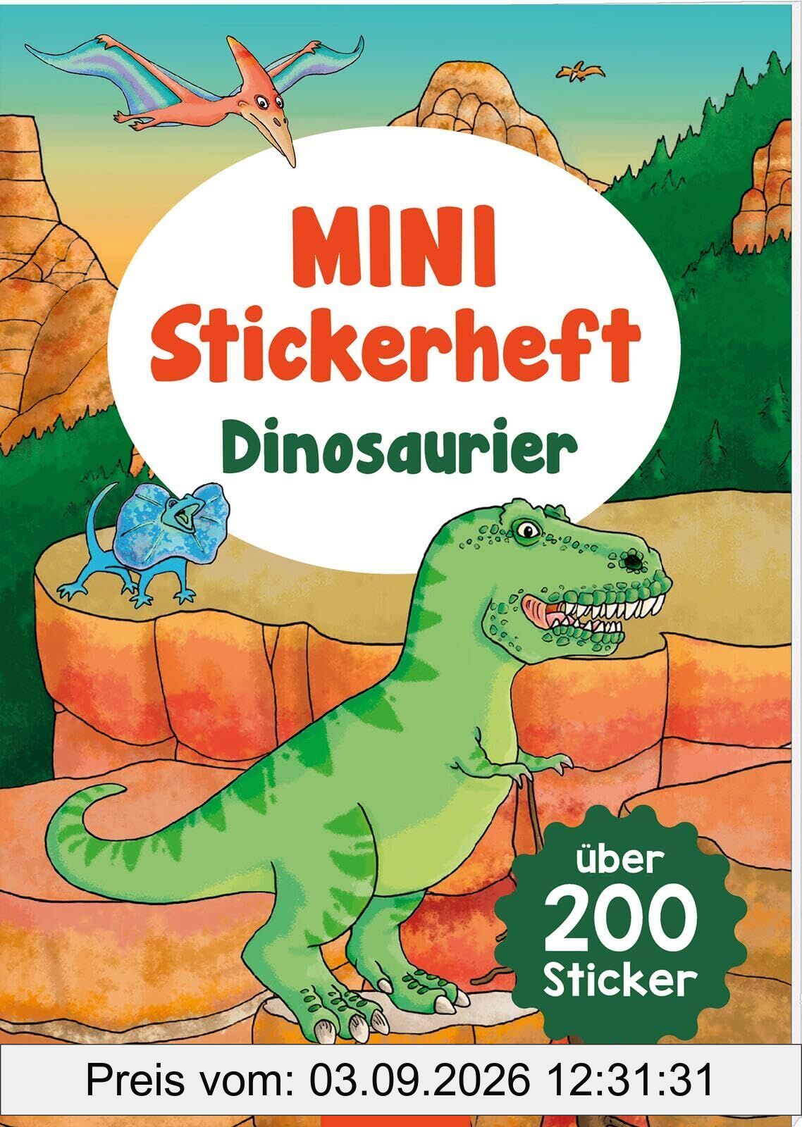MINI-Stickerheft - Dinosaurier