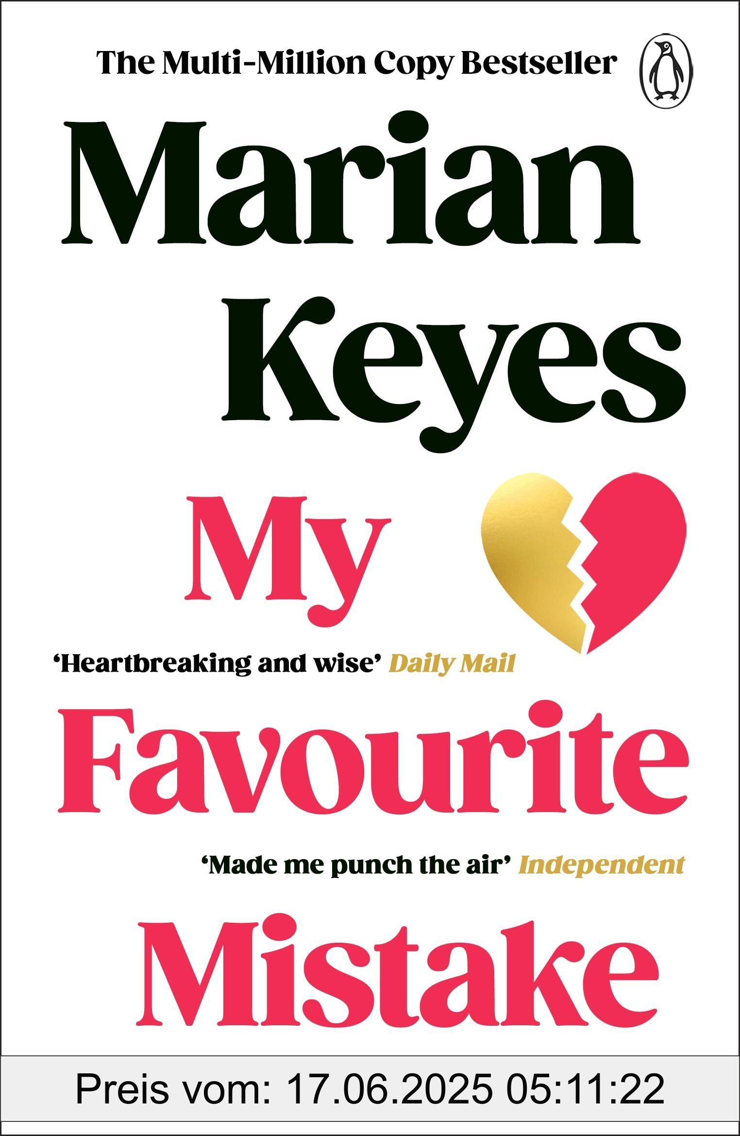 Brand : Michael Joseph, Binding : paperback, Edition : 1, Label : My Favourite Mistake : The No. 1 Sunday Times bestseller, medium : paperback, numberOfPages : 624, publicationDate : 2025-02-13, releaseDate : 2025-02-13, languages : english, ISBN : 1405945427