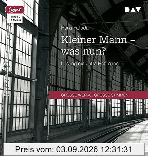 Kleiner Mann - was nun?: Lesung mit Jutta Hoffmann (1 mp3-CD)