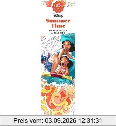 Summer time : marque-pages à colorier