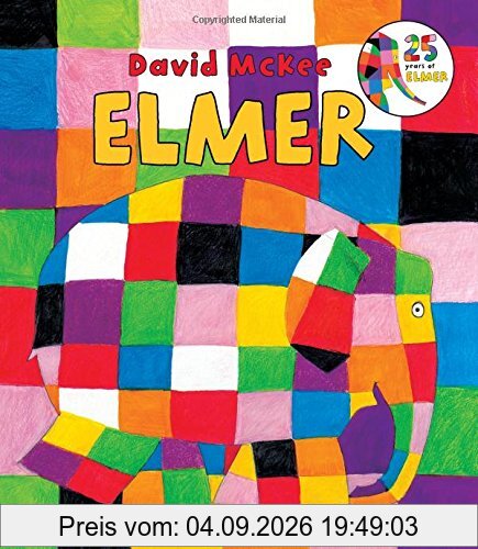 Elmer Board Book