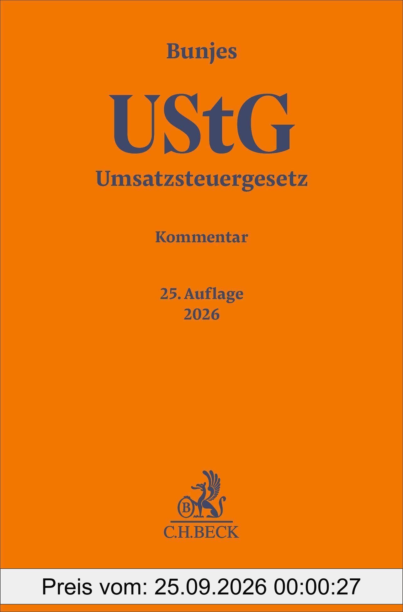 Umsatzsteuergesetz. UStG