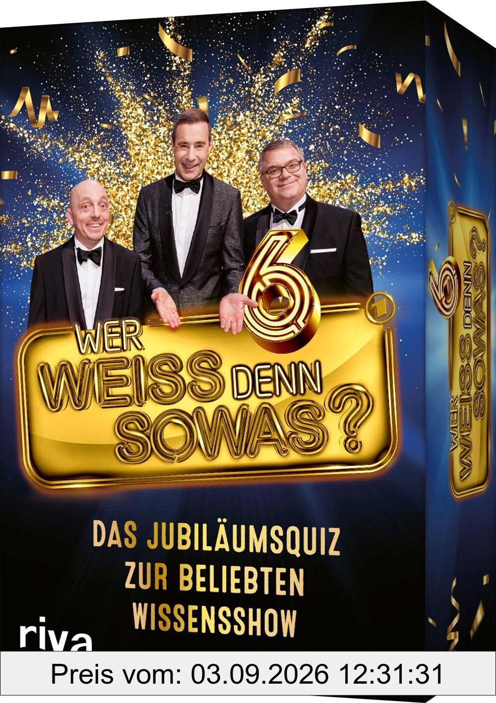 Wer weiß denn sowas? 6 – Das Jubiläumsquiz zur beliebten Wissensshow: Trainiere dein Allgemeinwissen mit Kai Pflaume. Geschenk für Spiele-Fans zum Geburtstag (WWDS Quiz, Band 6)