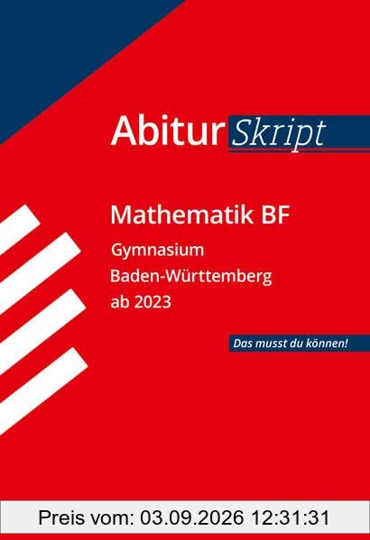 STARK AbiturSkript - Mathematik BF - BaWü