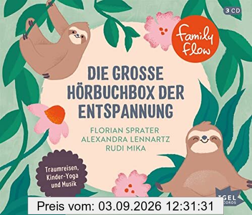 FamilyFlow. Die große Hörbuchbox der Entspannung: CD Standard Audio Format, Lesung. Ungekürzte Ausgabe