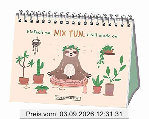Einfach mal nix tun: Spiralbuch
