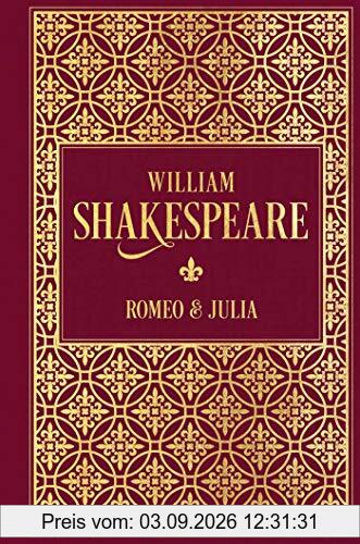 Romeo und Julia: Leinen mit Goldprägung