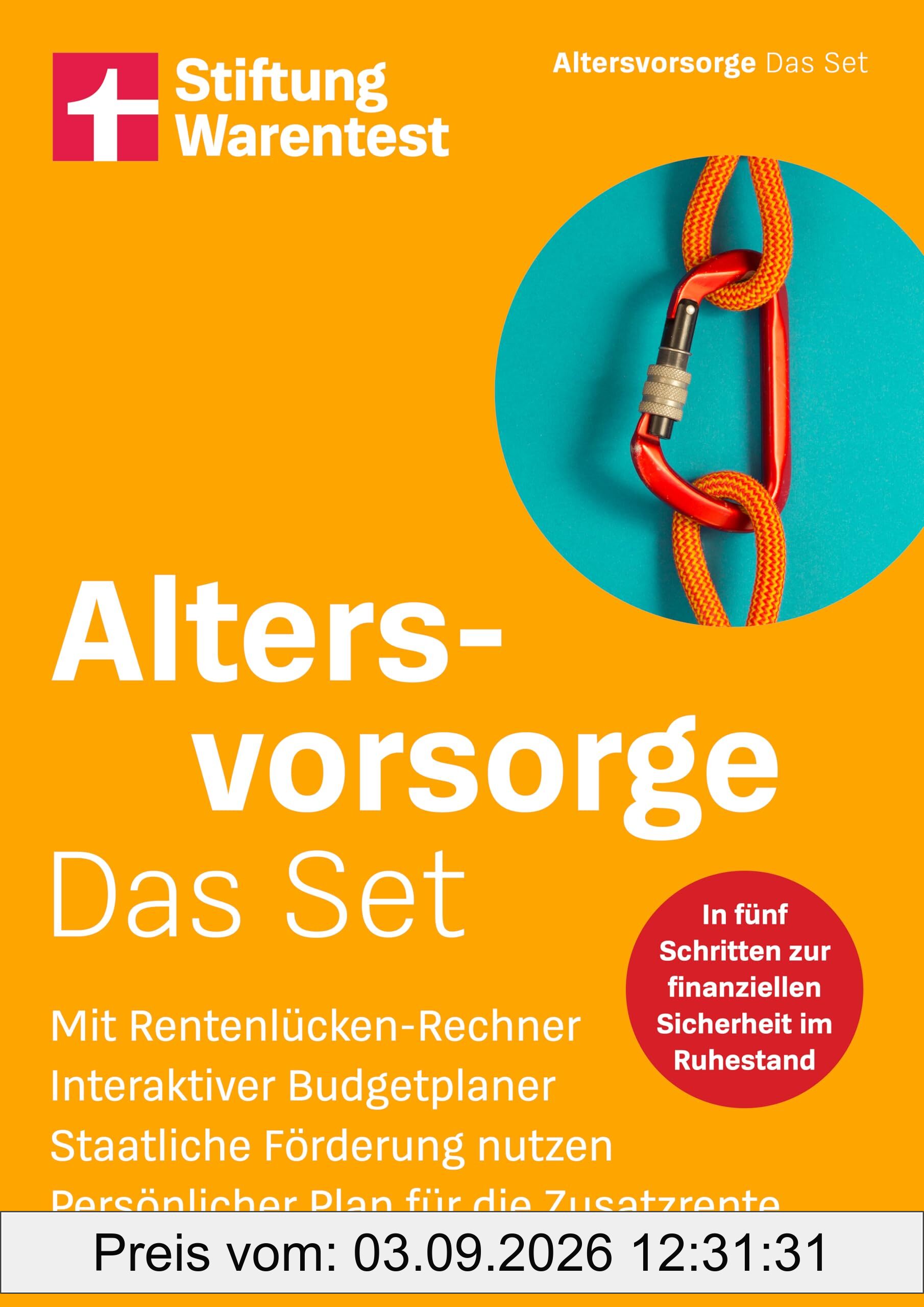 Altersvorsorge: Das Set