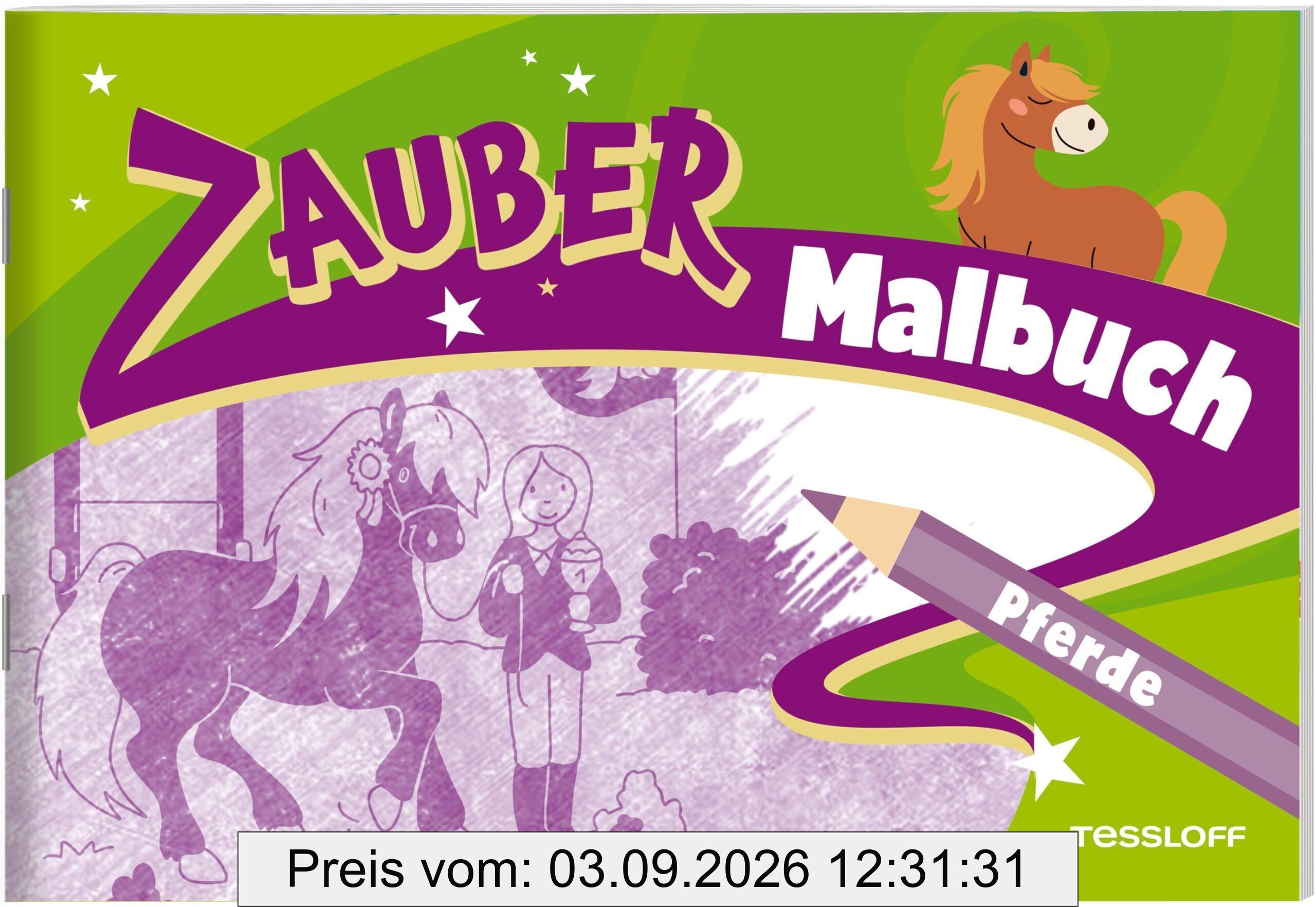 Zaubermalbuch. Pferde