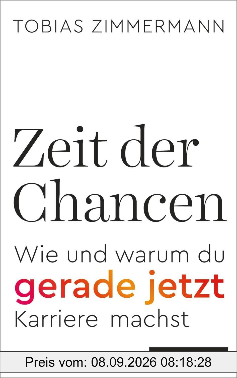 Zeit der Chancen: Wie und warum du gerade jetzt Karriere machst