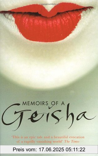 Binding : Taschenbuch, Edition : New Ed, Label : Vintage, Publisher : Vintage, NumberOfItems : 1, PackageQuantity : 1, medium : Taschenbuch, numberOfPages : 448, publicationDate : 1998-06-04, releaseDate : 1998-06-04, authors : Arthur Golden, languages : english, ISBN : 0099771519