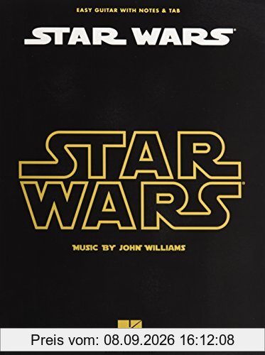 Star Wars: Easy Guitar (With Notes & Tab): Noten, Sammelband, Tabulatur für Gitarre