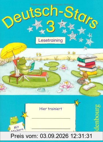 Deutsch-Stars 3: Lesetraining