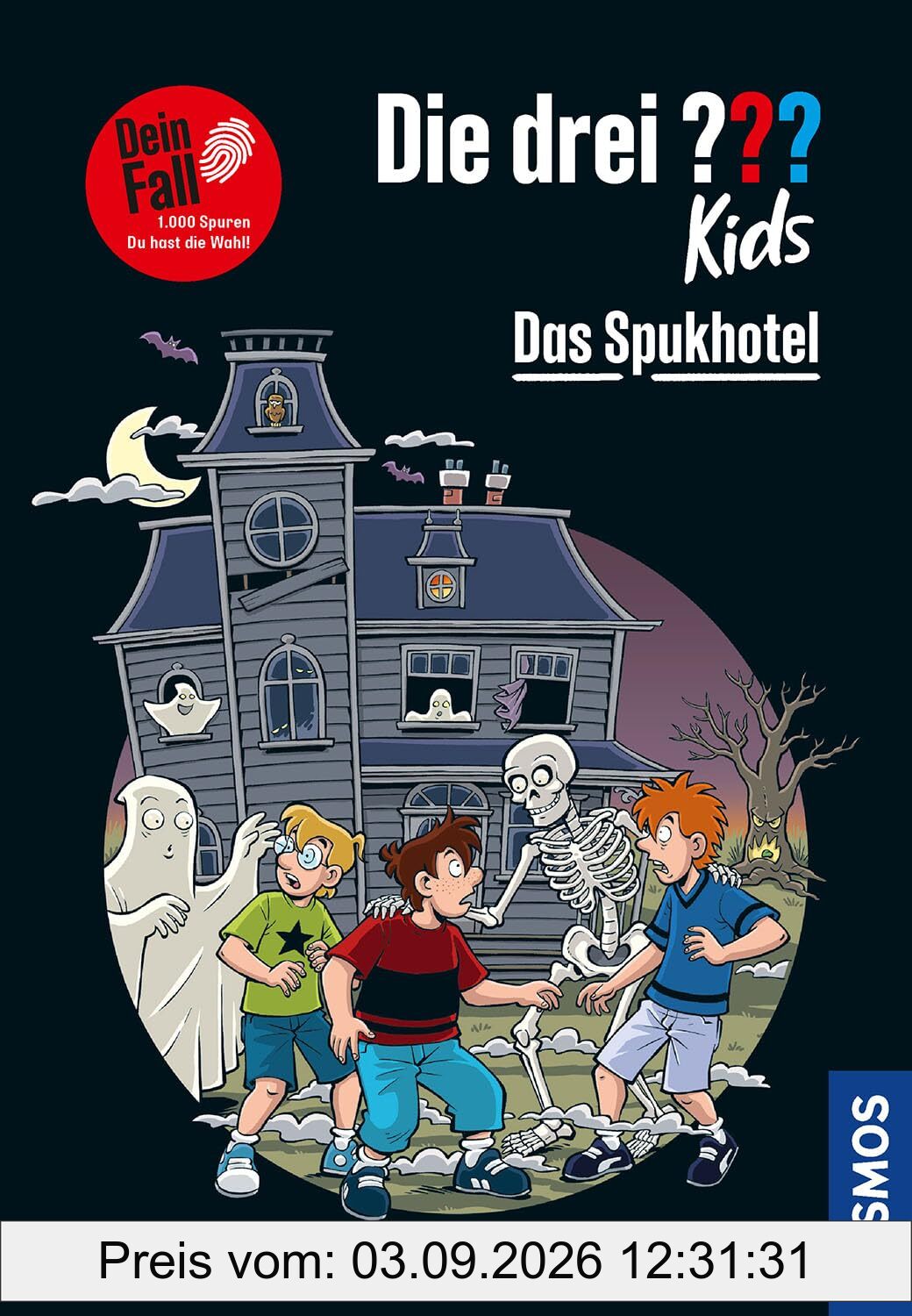 Die drei ??? Dein Fall, Das Spukhotel: 1.000 Spuren. Du hast die Wahl!