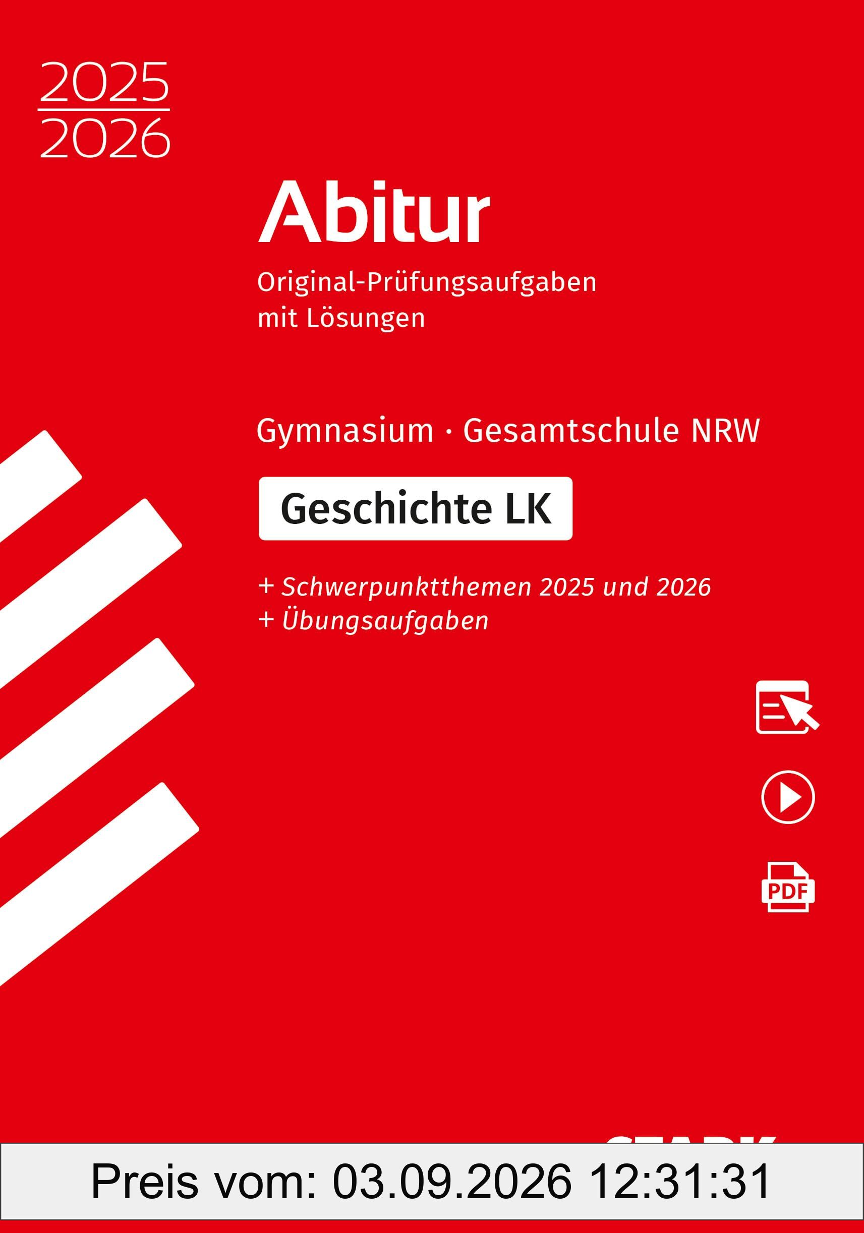 STARK Abiturprüfung NRW 2025/26 - Geschichte LK