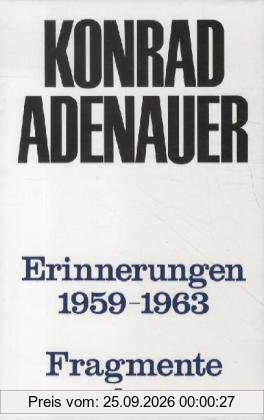 Erinnerungen 1959-1963: Band 4: Fragmente