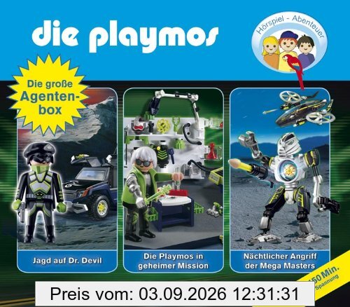 Die Playmos: Die große Agenten-Box.