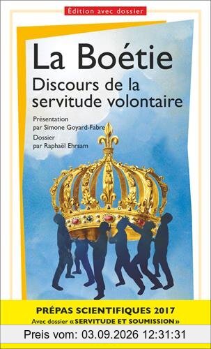 Discours de la servitude volontaire