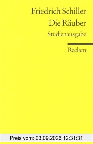 Die Räuber: Studienausgabe