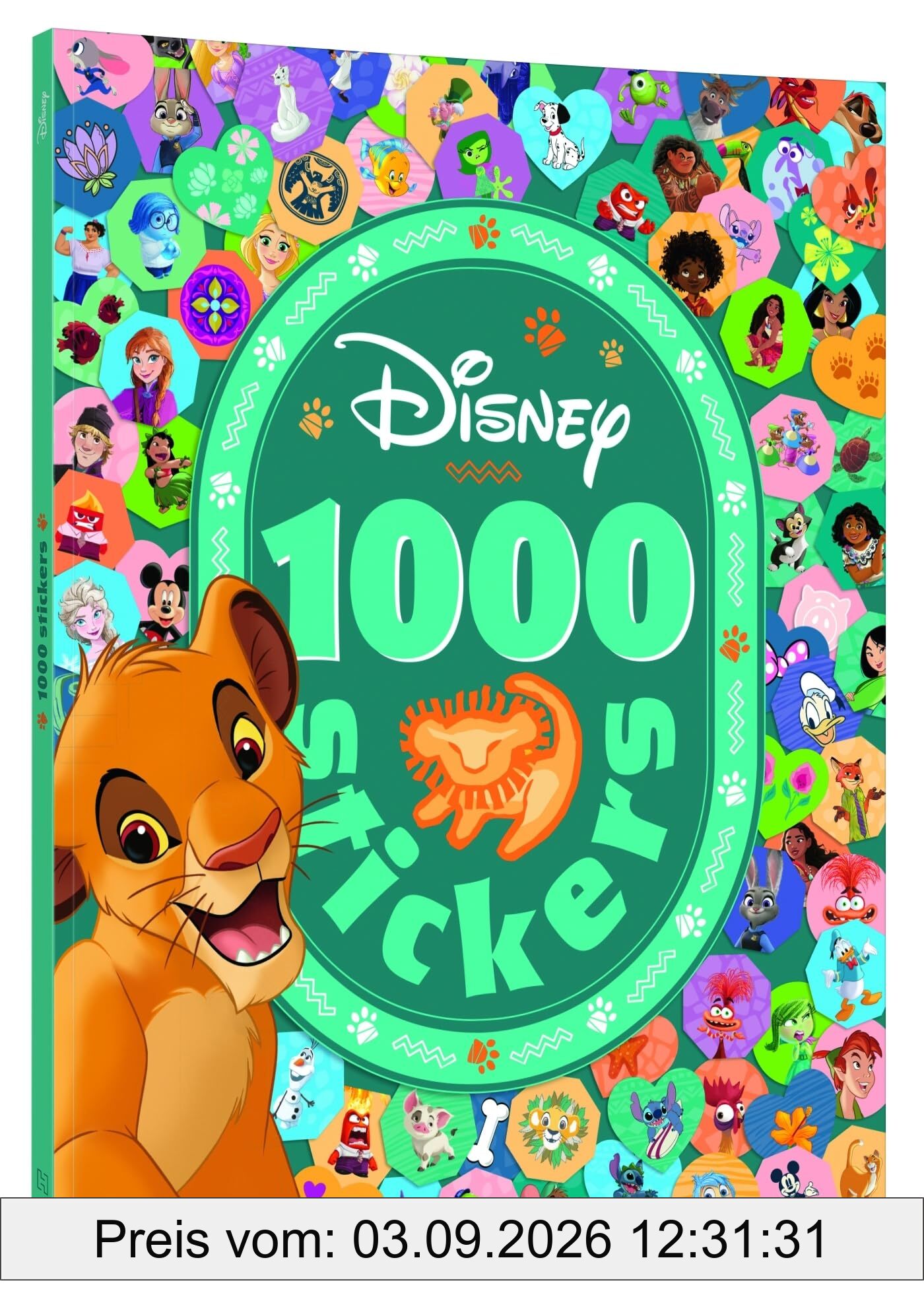 DISNEY : 1000 Stickers