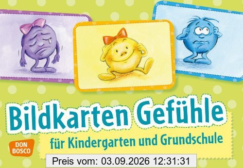 Bildkarten Gefühle. für Kindergarten und Grundschule