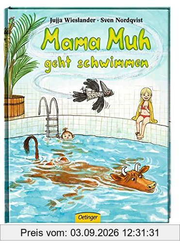 Mama Muh geht schwimmen