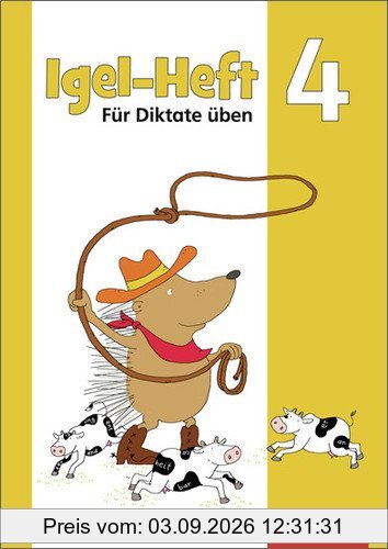 Igel - Hefte: Für Diktate üben: Arbeitsheft 4