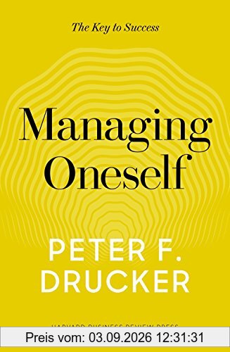 Managing Oneself: The Key to Success
