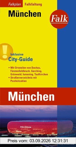 Falkplan Falk-Faltung München