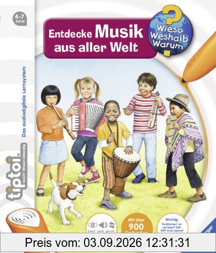 tiptoi® Wieso? Weshalb? Warum? 16: tiptoi® Wieso? Weshalb? Warum? Entdecke Musik aus aller Welt