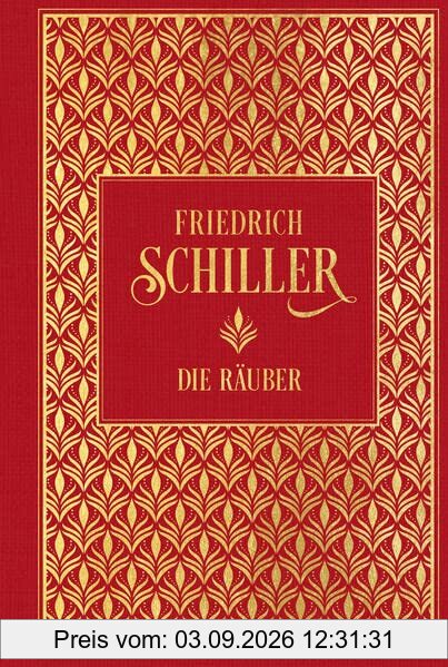 Die Räuber: Leinen mit Goldprägung