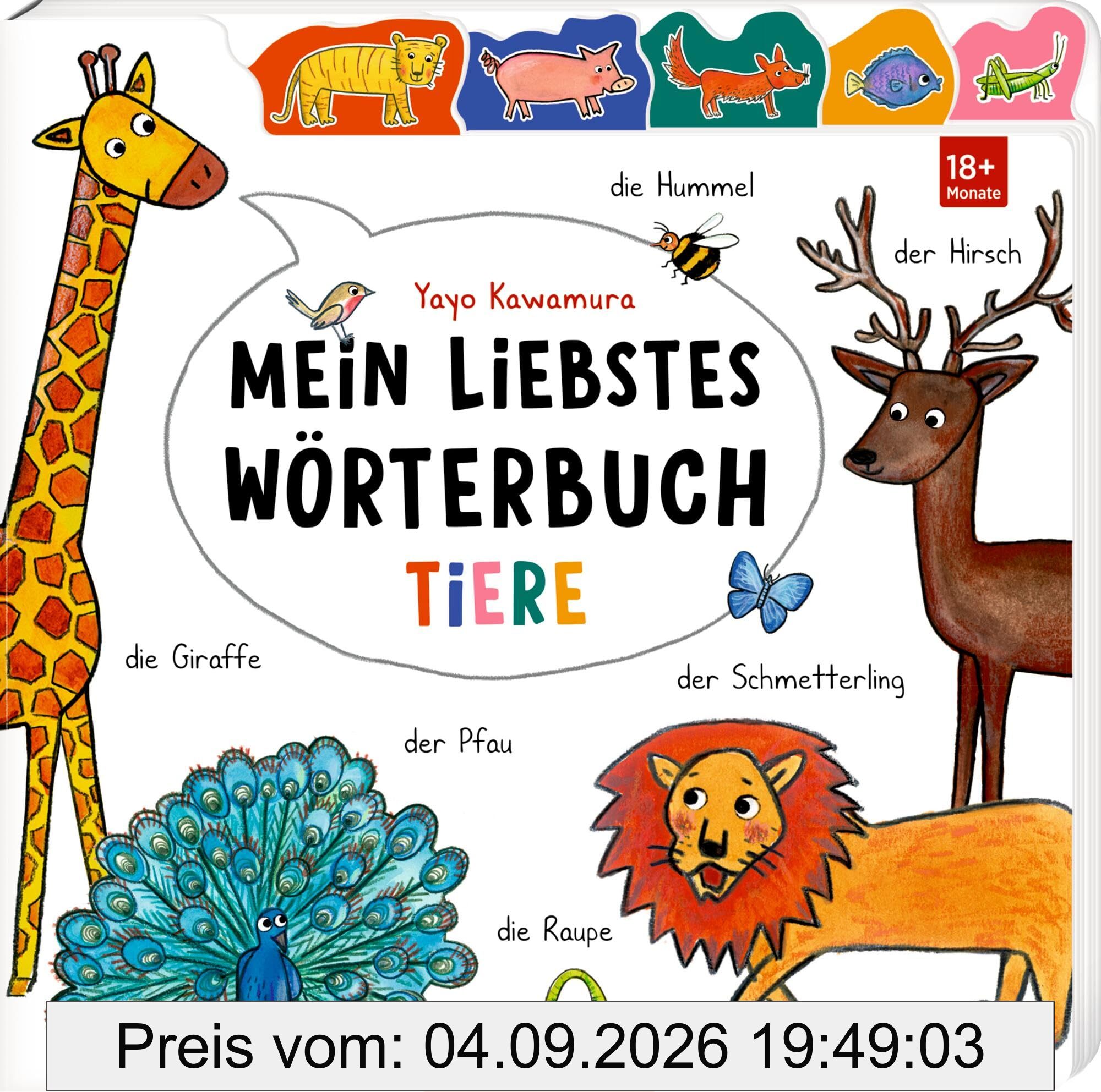 Mein liebstes Wörterbuch: Tiere