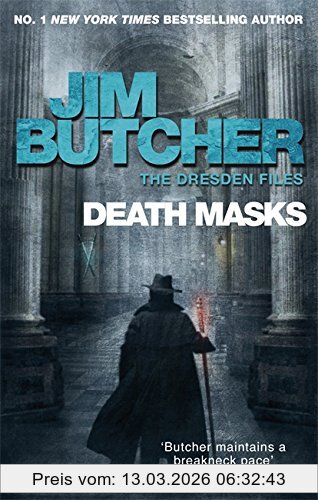 Jim Butcher Death Masks (The Dresden Files, Band 5)