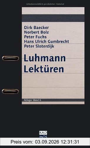 Luhmann Lektüren
