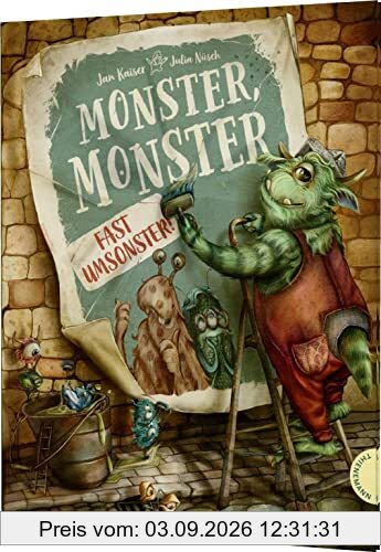 Monster, Monster, fast umsonster: Abenteuerliches Bilderbuch für Kinder ab 4 Jahren