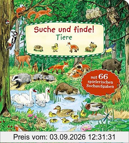Suche und finde! - Tiere: Wimmelbuch ab 2 Jahre