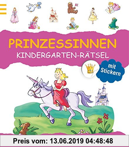 Gebr. - Kindergarten-Rätsel Prinzessinnen