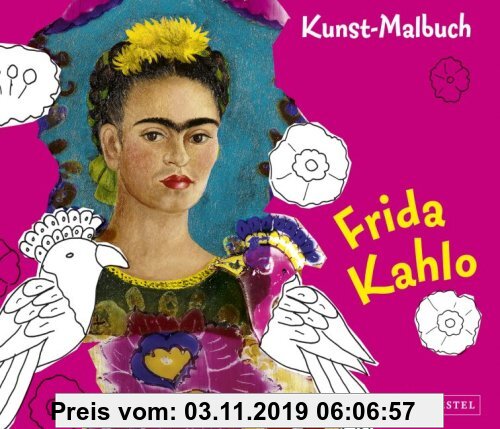 Gebr. - Kunst-Malbuch Frida Kahlo