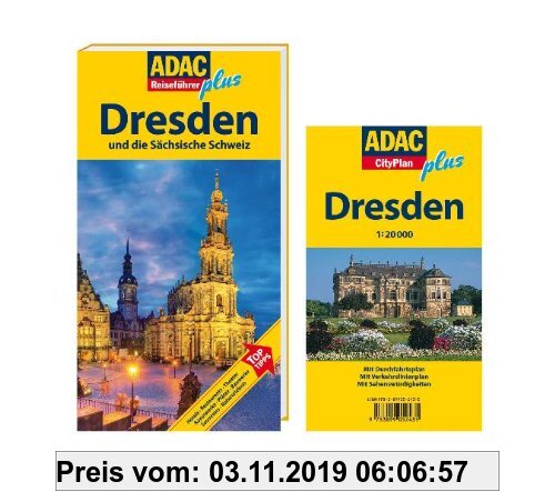 Gebr. - ADAC Reiseführer plus Dresden: Mit extra Karte zum Herausnehmen: und die Sächsische Schweiz