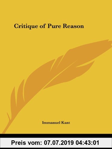 Gebr. - Critique of Pure Reason