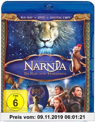 Gebr. - Die Chroniken von Narnia: Die Reise auf der Morgenröte (+ DVD + Digital Copy) [Blu-ray]