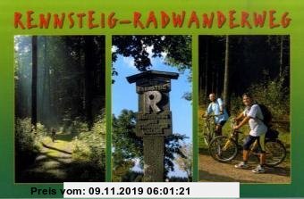 Gebr. - Rennsteig-Radwanderweg: Von Hörschel nach Blankenstein. Maßstab 1:50.000