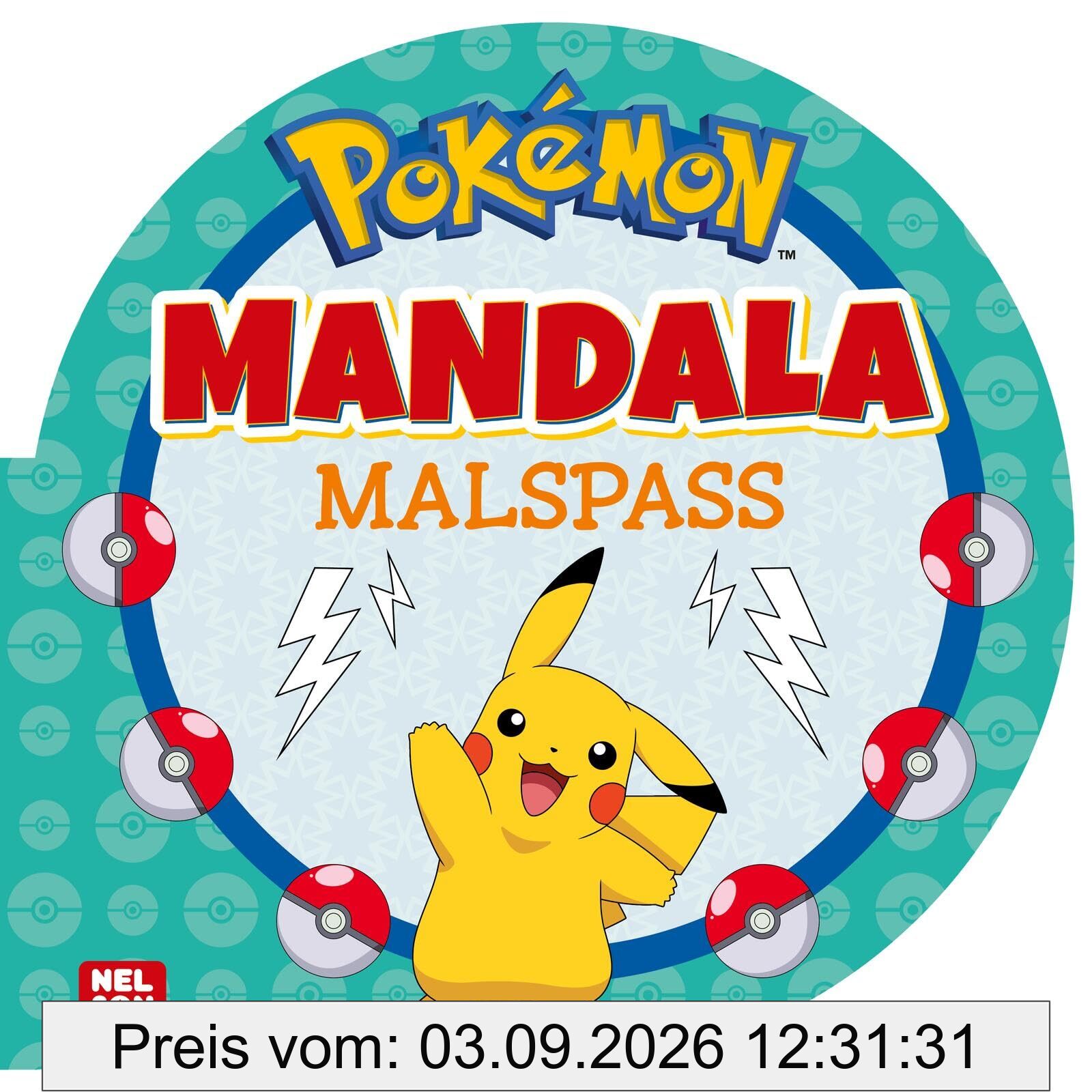 Pokémon Activity-Buch: Mandala-Malspaß