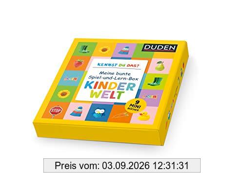 Duden 12+ Kennst du das? Meine bunte Spiel-und-Lernbox: Kinderwelt (DUDEN Pappbilderbücher 12+ Monate)