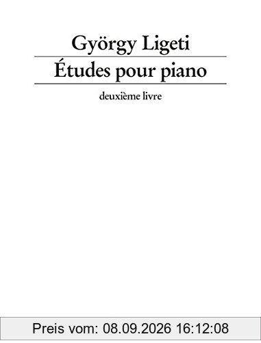 Études pour piano: deuxième livre. Vol. 2. Klavier.