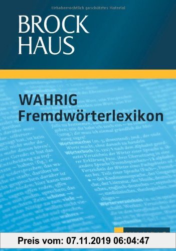 Gebr. - Brockhaus - Wahrig Fremdwörterlexikon